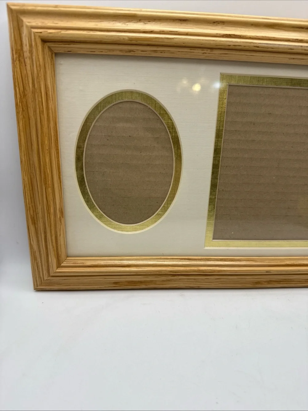 Vintage Grandmacore Brown Wood 8X13